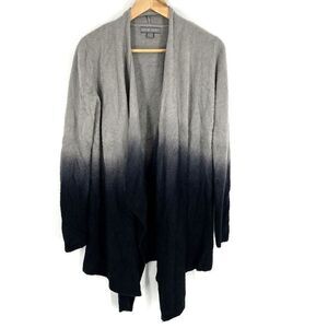 Barefoot Dreams Sweater Size Small Medium Gray CozyChic Lite Island Wrap Ombre